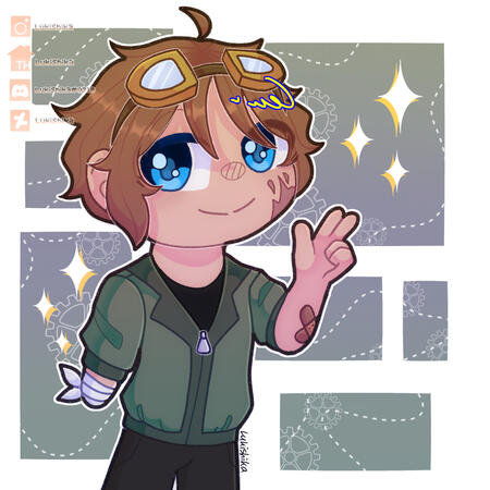 chibi half